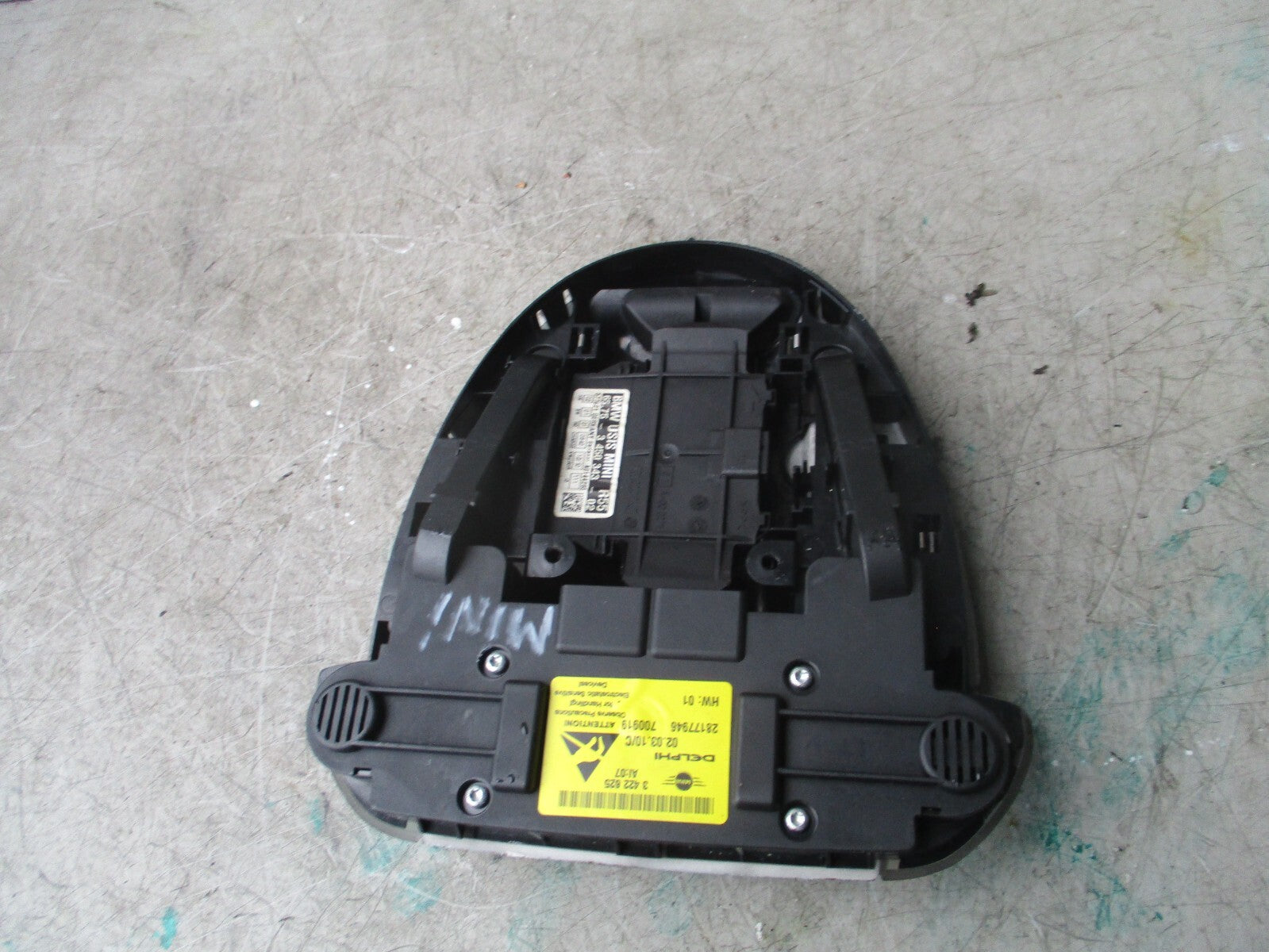 2010 MINI COOPER INTERIOR ROOF READING COURTESY LIGHT 28177946