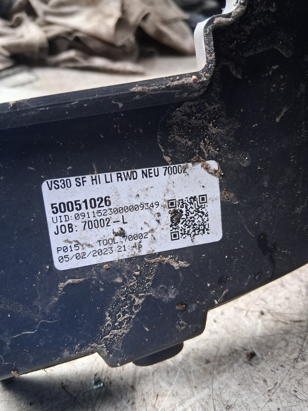 2023 MERCEDES SPRINTER W907 REAR RIGHT BUMPER CORNER A9078807101
