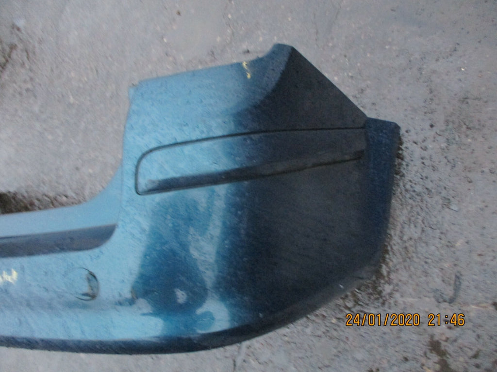VAUXHALL ASTRA H ESTATE 2007 REAR COMPLETE BUMPER BLUE GREEN