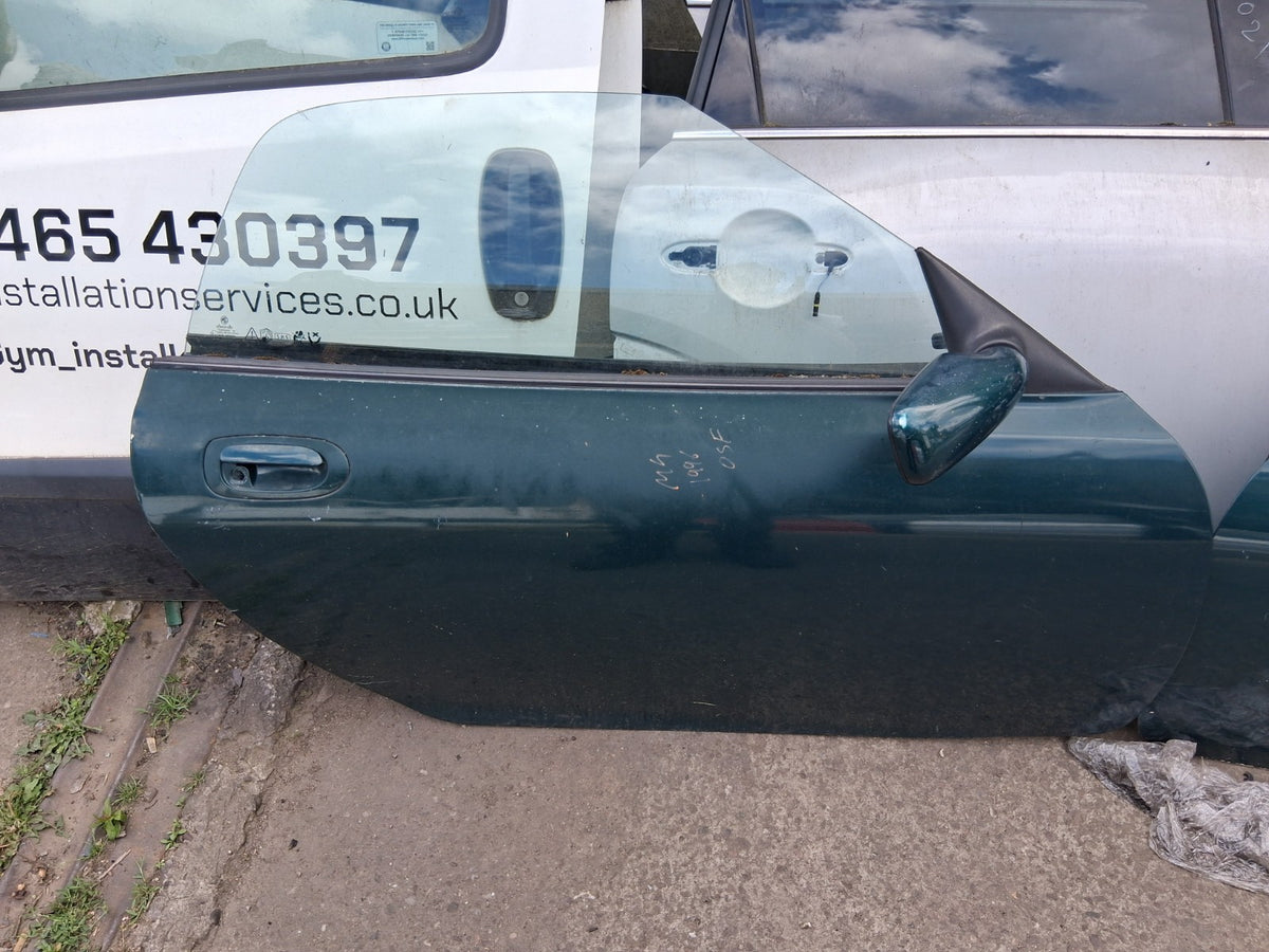 MG MGF 1996 MK1 OSF DRIVER SIDE FRONT RIGHT COMPLETE DOOR GREEN