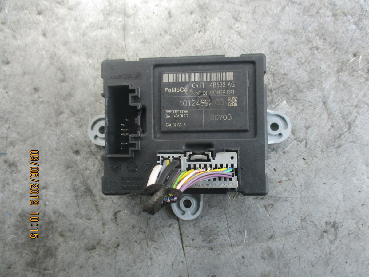 FORD FIESTA MK7 NS PASSENGER SIDE DOOR CONTROL MODULE CV1T14B533AG
