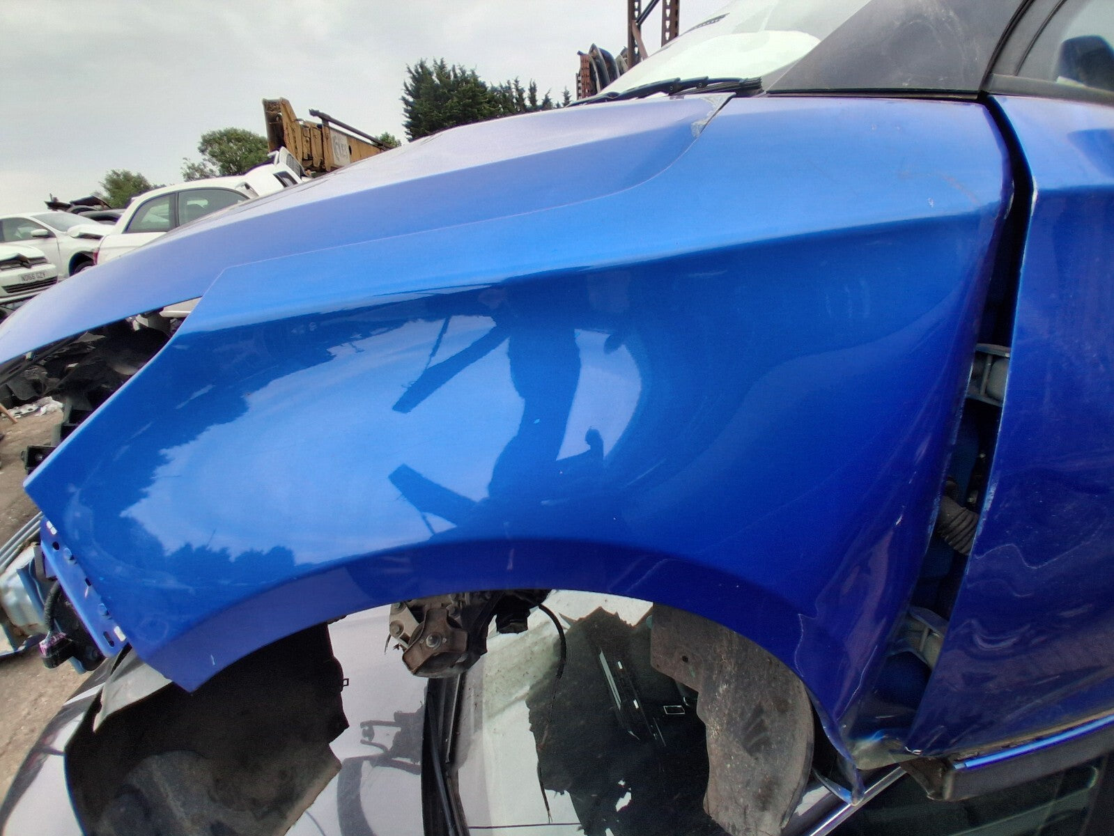 2021 MG 3 MK2 EXCLUSIVE NSF PASSENGER SIDE LEFT WING PANEL BLUE
