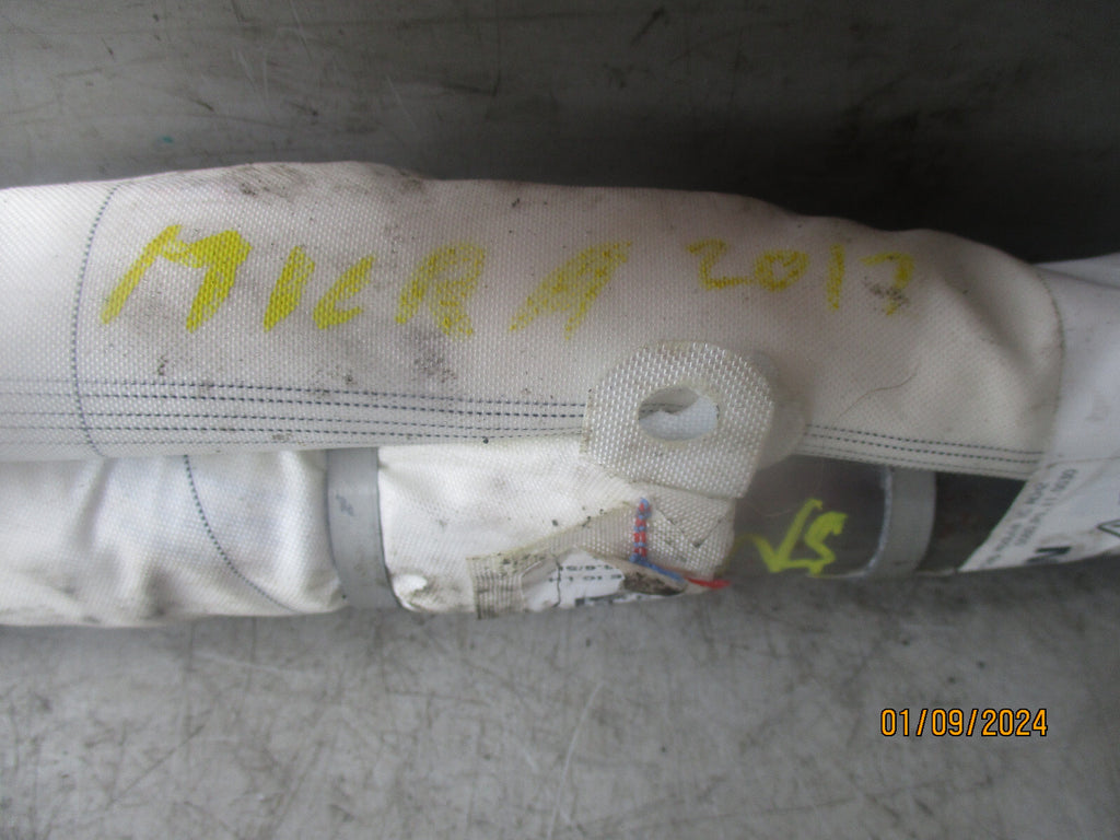 NISSAN MICRA K14 2017 PASSENGER SIDE LEFT CURTAIN AIRBAG NS 985P15FL0A