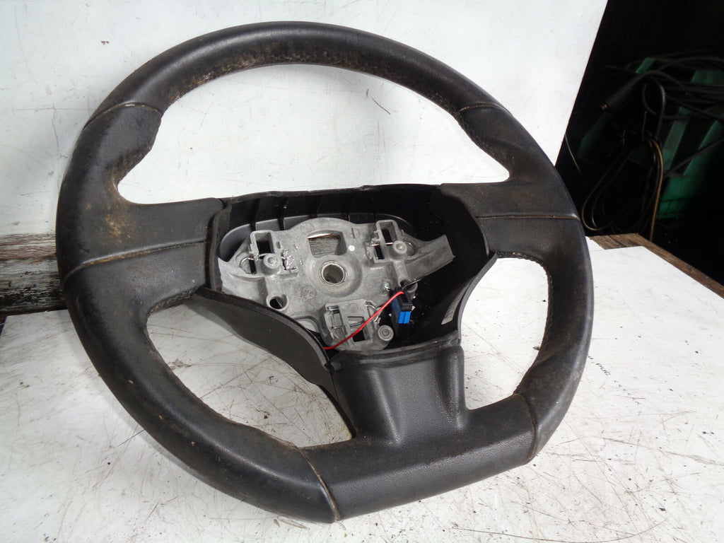 CITROEN C3 MK2 2010 3 SPOKE BLACK STEERING WHEEL 96842235ZD