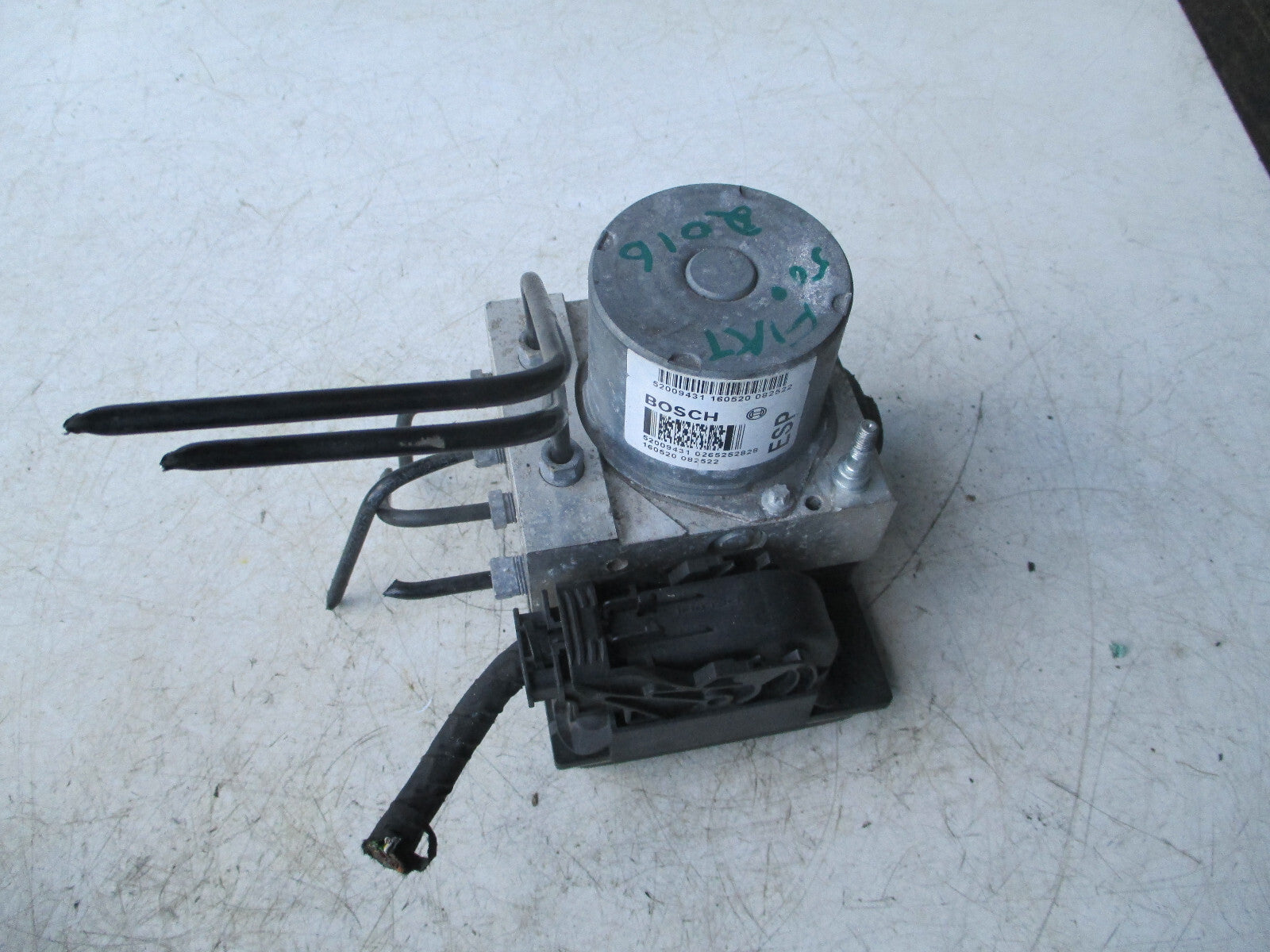 FIAT 500 2016 1.2 PETROL ABS PUMP & MODULATOR 52009431