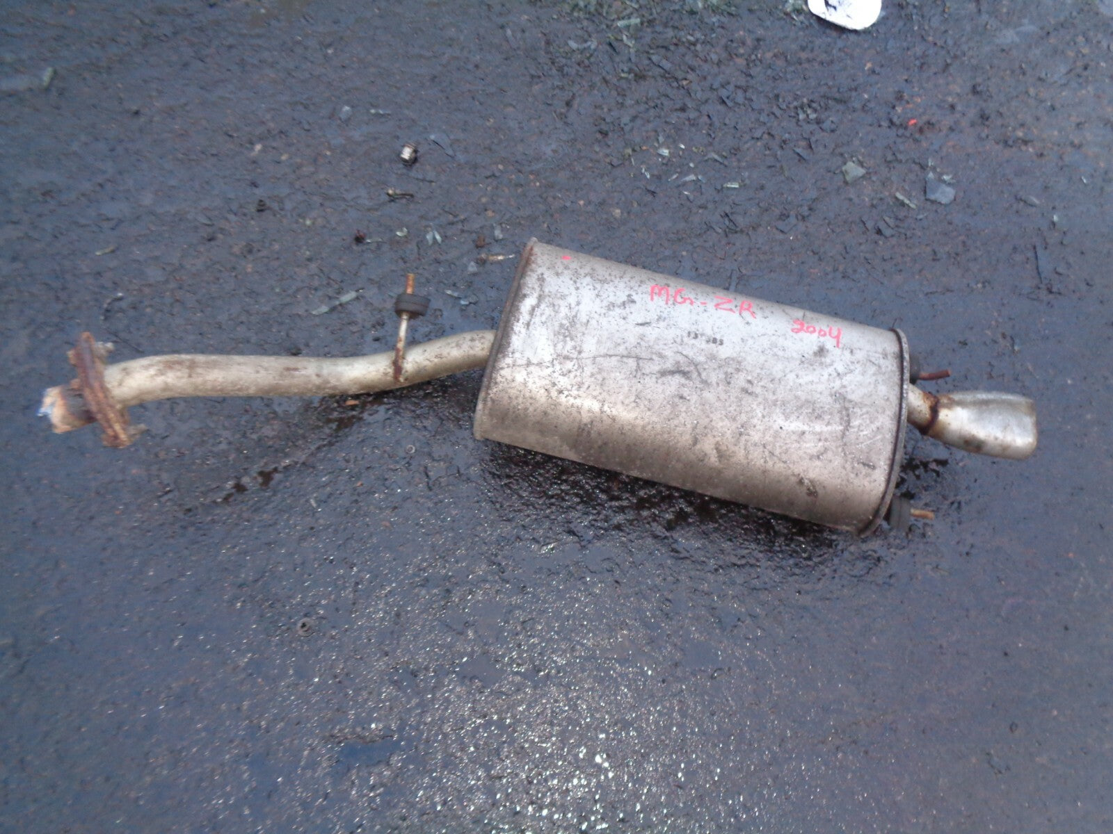 MG ZR 2004 ROVER 25 REAR COMPLETE EXHAUST BACK BOX
