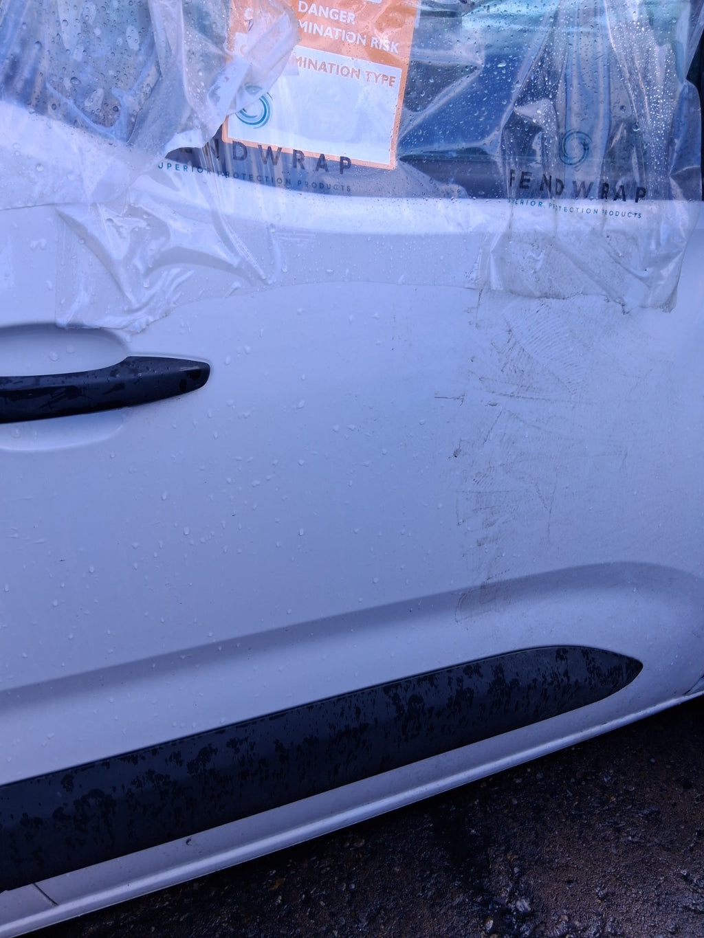 2024 CITROEN BERLINGO MK3 K9 OSF DRIVER SIDE FRONT RIGHT BARE DOOR WHITE