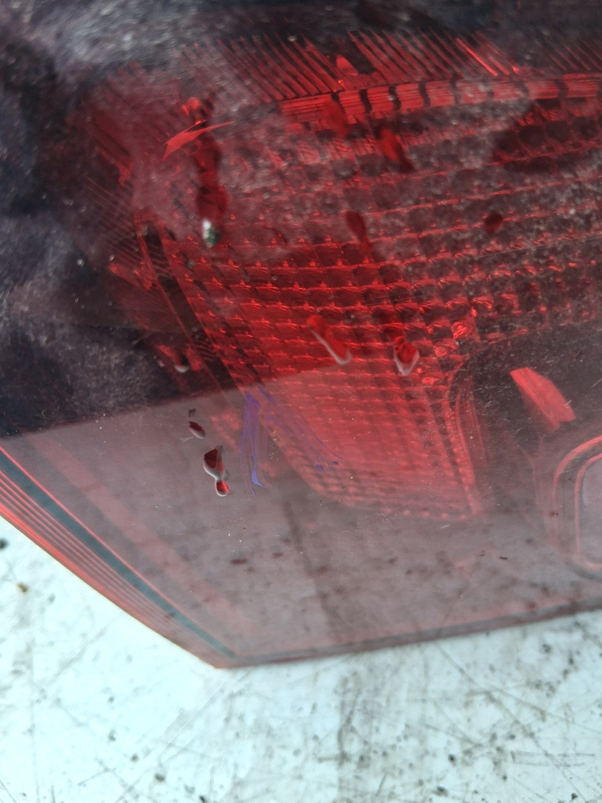 VAUXHALL ASTRA J 2013 OSR REAR OFF DRIVER SIDE TAIL LIGHT 366900804