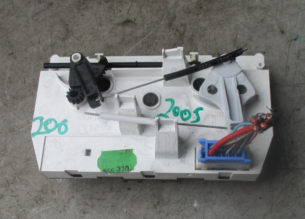 2005 PEUGOET 206 NEHR HEATER VENTILATION CONTROL SWITCH PANEL 99210