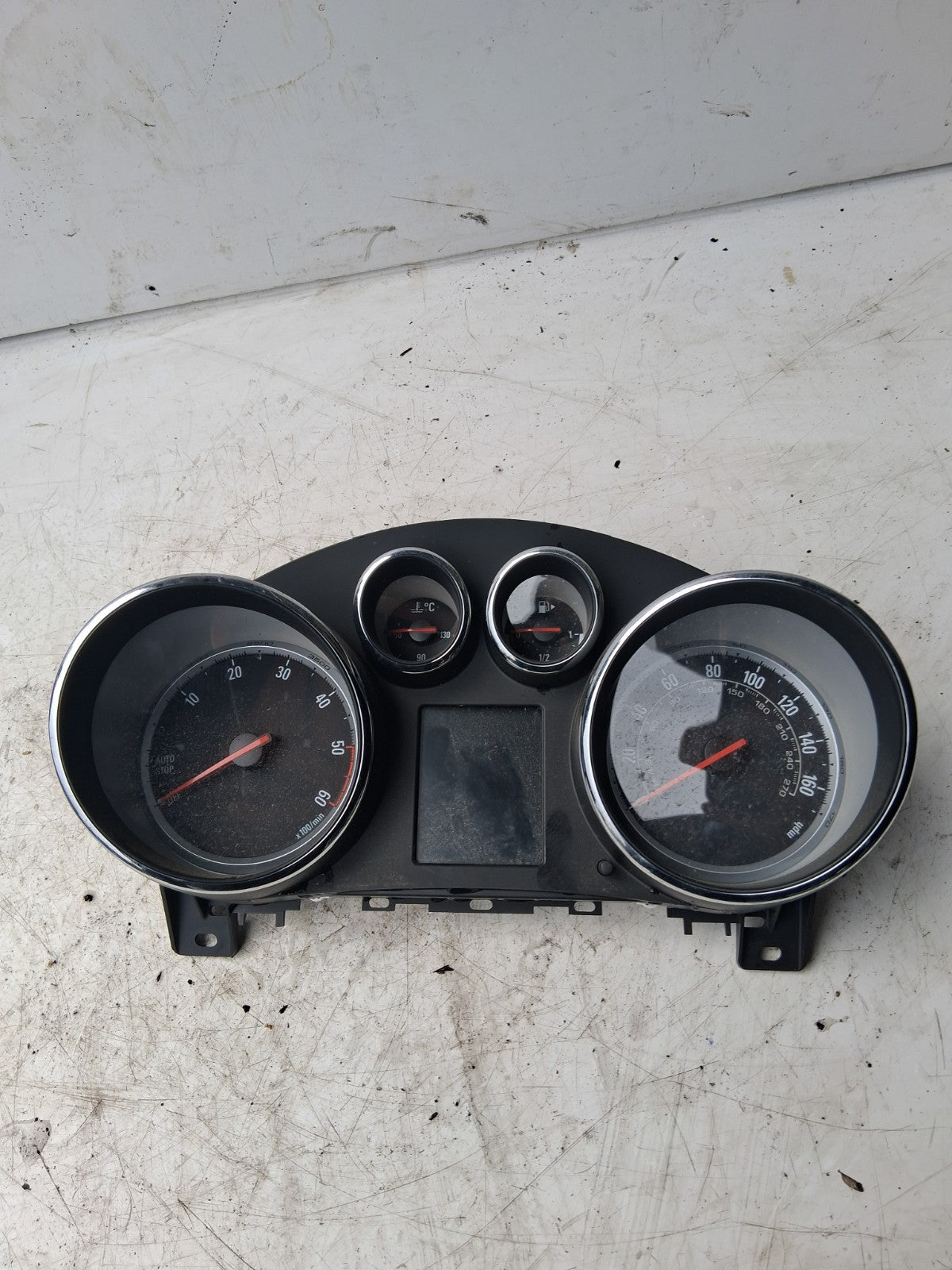 VAUXHALL ASTRA J 2013 1.7 DIESEL SPEEDOMETER INSTRUMENT CLUSTER 769166750U