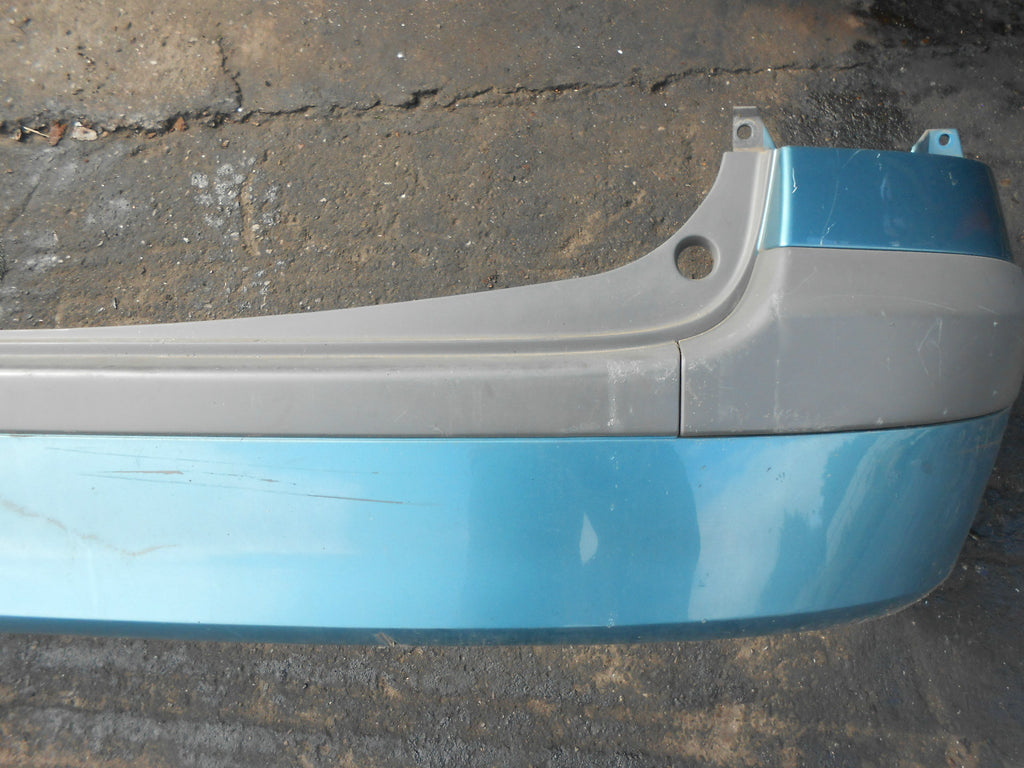 MAZDA PREMACY 1999 COMPLETE REAR BUMPER GREEN