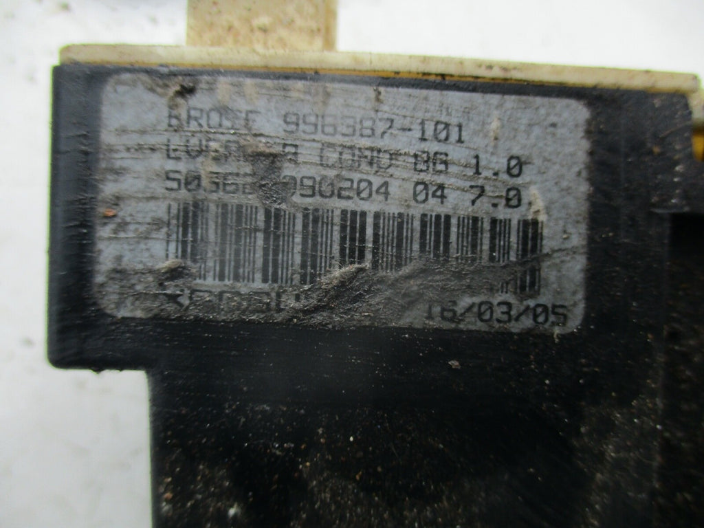 CITROEN C4 COUPE 2007 PASSENGER NEAR SIDE WINDOR MOTOR AND ECU 996387 101