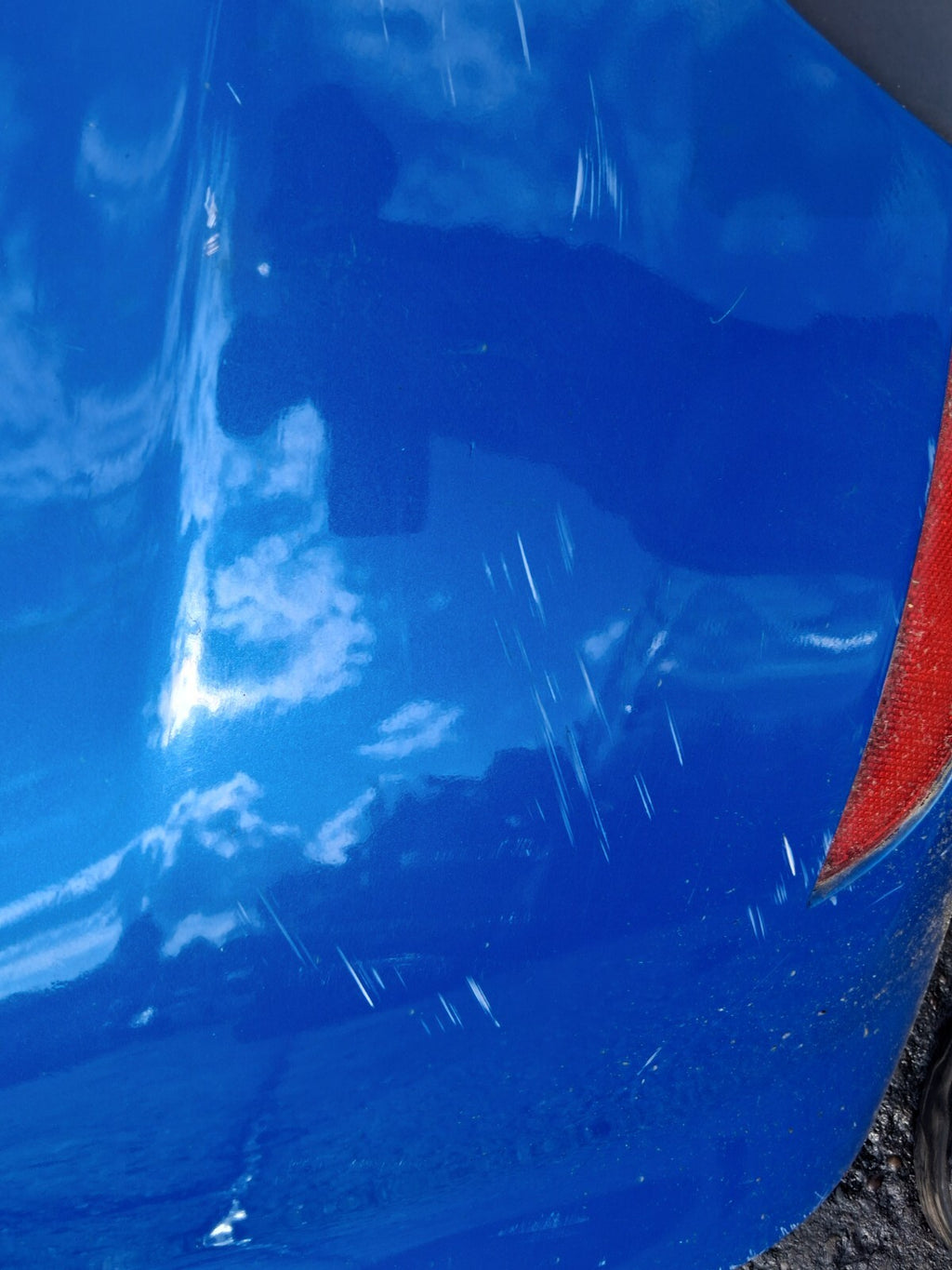 2008 SEAT LEON CUPRA MK2 REAR BUMPER COMPLETE SPRINT BLUE LZ5F