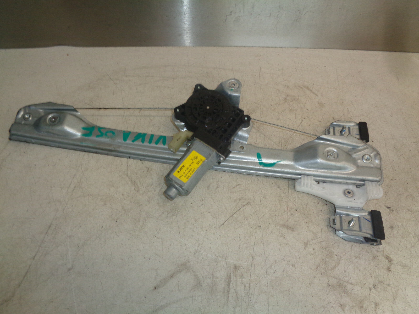 VAUXHALL VIVA 2016 OSF DRIVER SIDE FRONT WINDOW MOTOR REGULATOR 98810M2X10