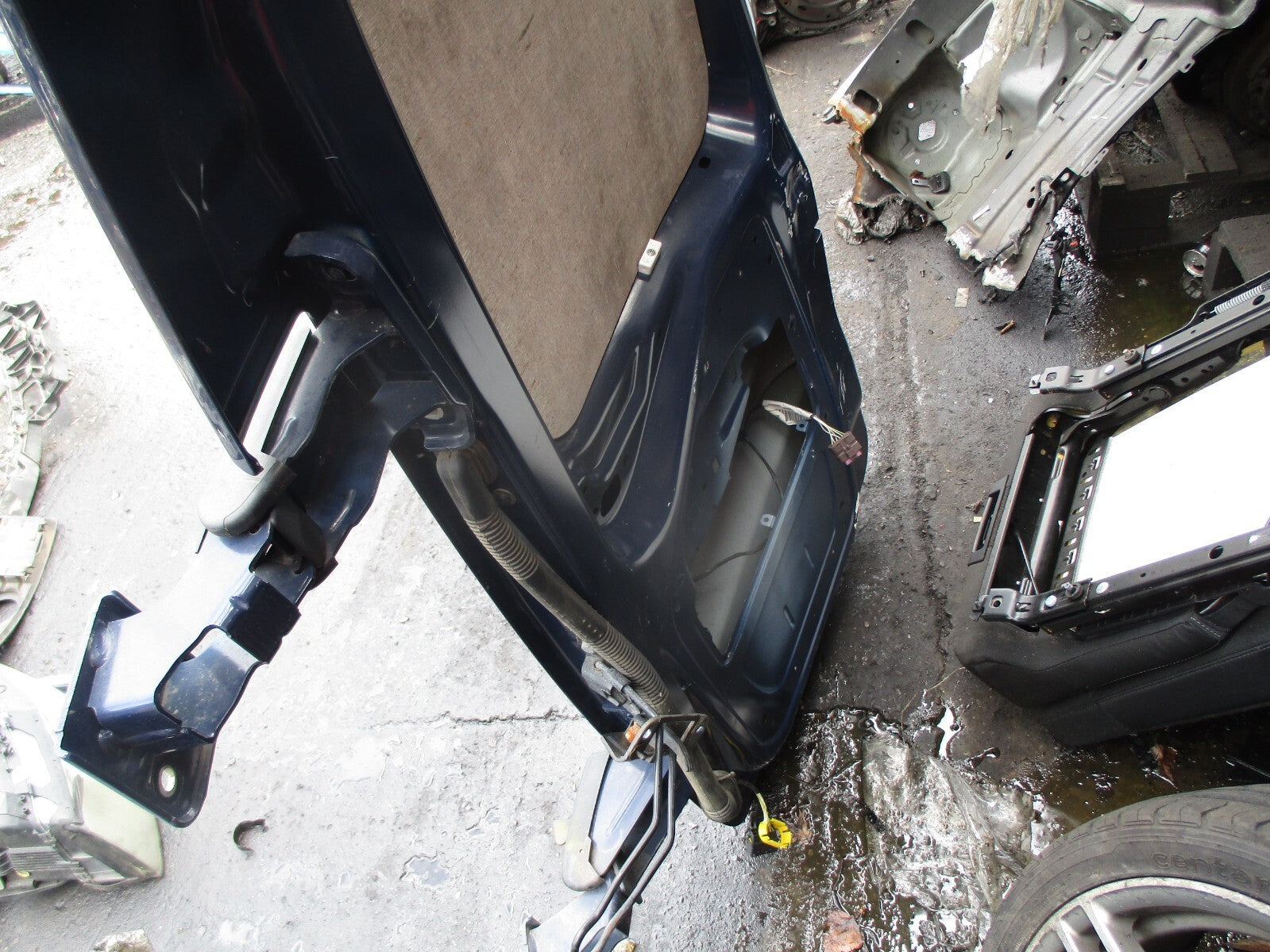 CITROEN DISPATCH MK3 2016 OSR DRIVER SIDE REAR DOOR BLUE
