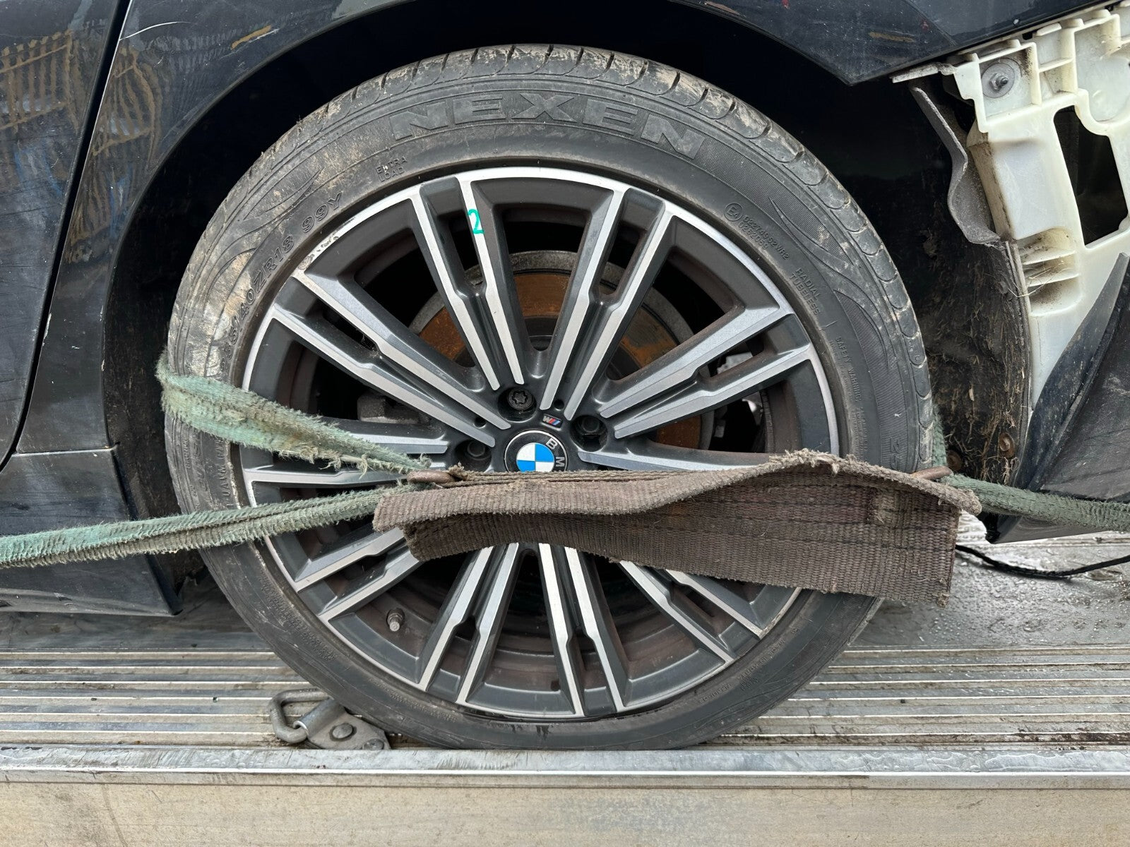 2019 BMW 3 SERIES G20 18 INCH ALLOY WHEEL DIAMOND CUT REAR 255/40R18 REF4