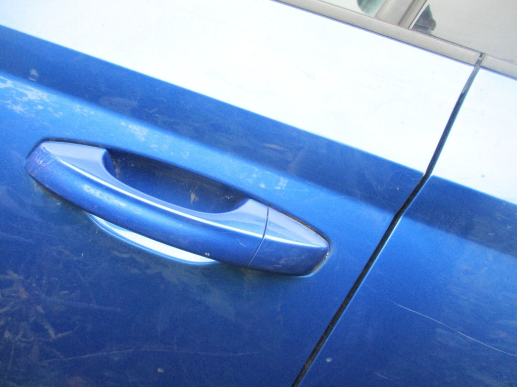 2019 SKODA FABIA MK3 NJ NSF PASSENGER SIDE FRONT EXTERIOR DOOR HANDLE BLUE