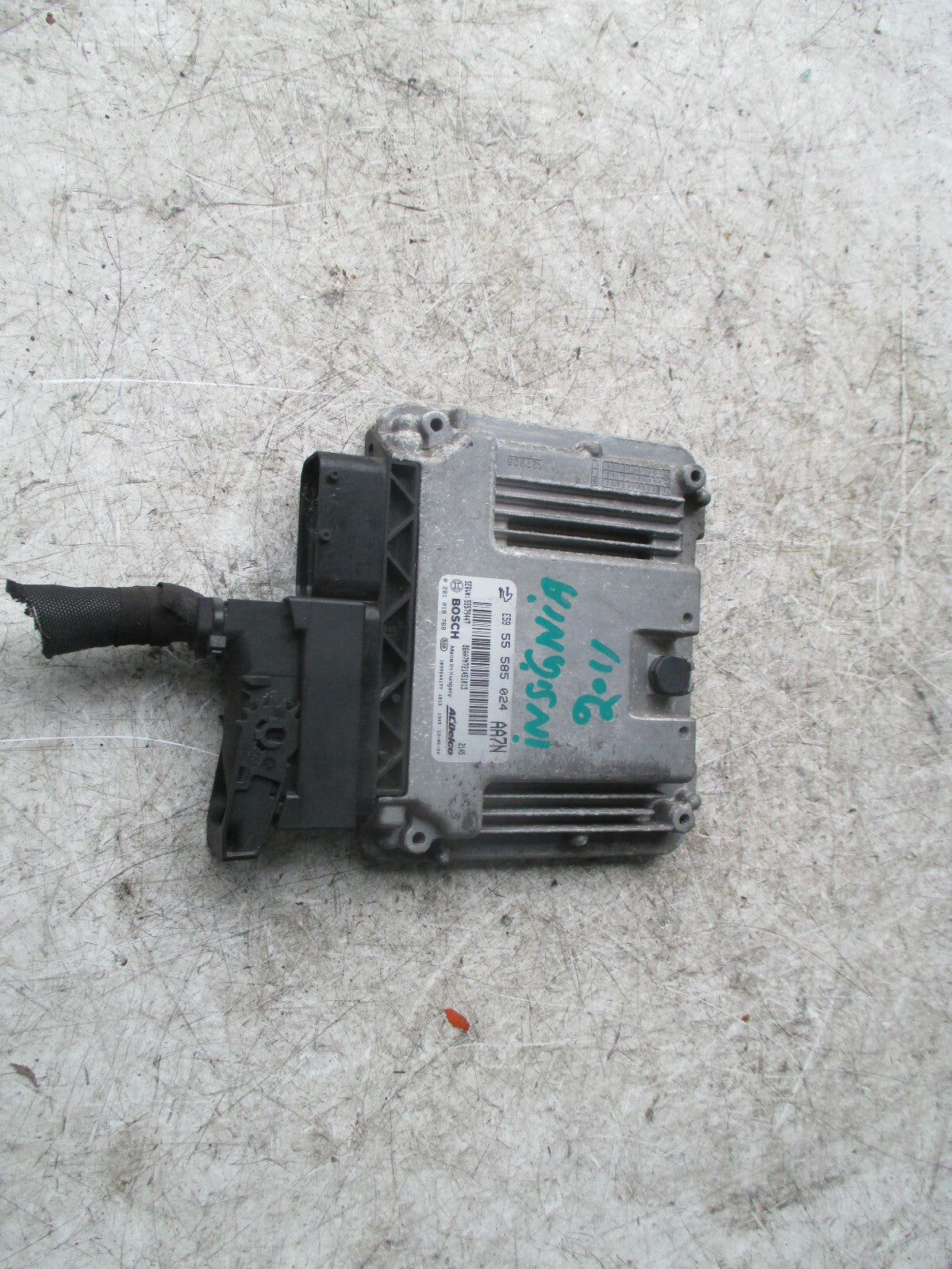 VAUXHALL INSIGNIA 2011 MK1 ENGINE CONTROL MODULE  ECU 5585024