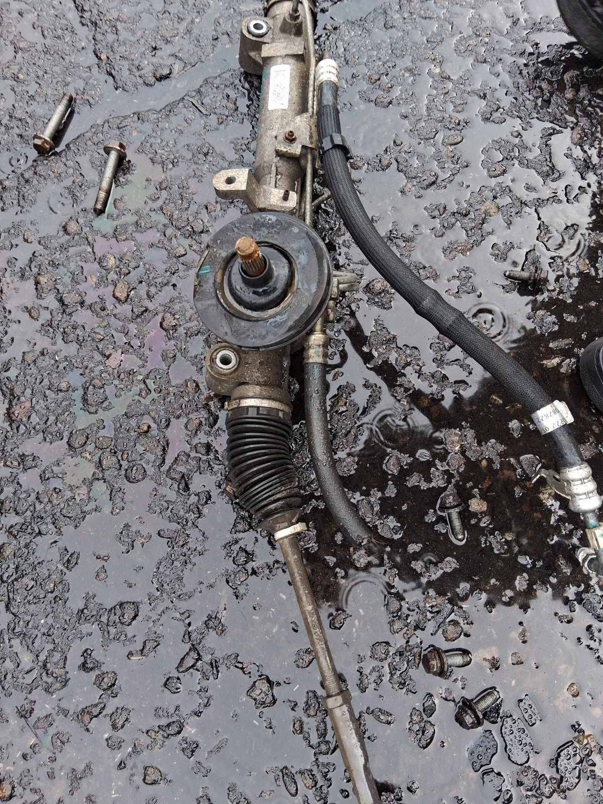 2021 FIAT FIORINO MK3 STEERING RACK F38H0129SG 00521611720