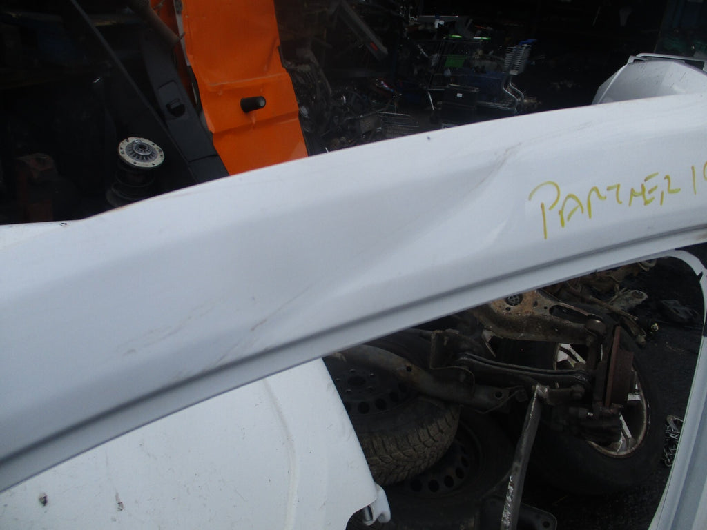 2019 PEUGEOT PARTNER MK3 K9 NSF PASSENGER SIDE FRONT BARE DOOR WHITE