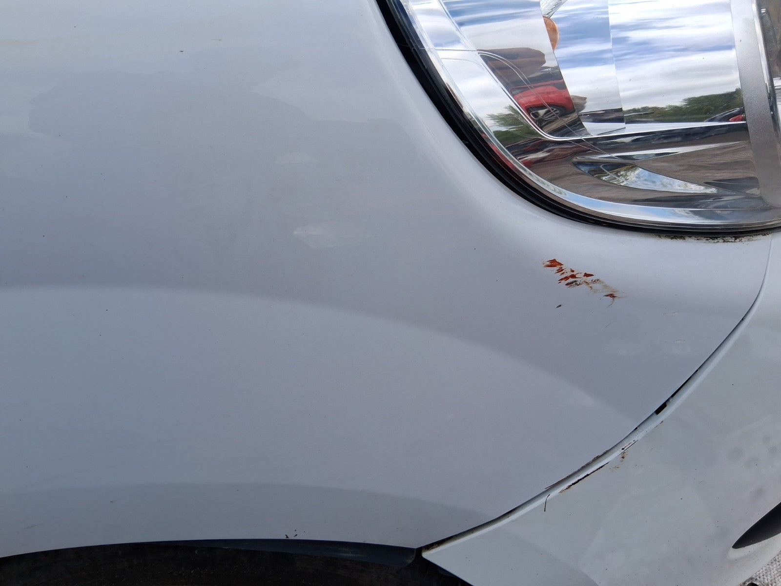 2020 RENAULT KANGOO MK2 FACELIFT OSF DRIVER SIDE FRONT RIGHT WING PANEL WHITE