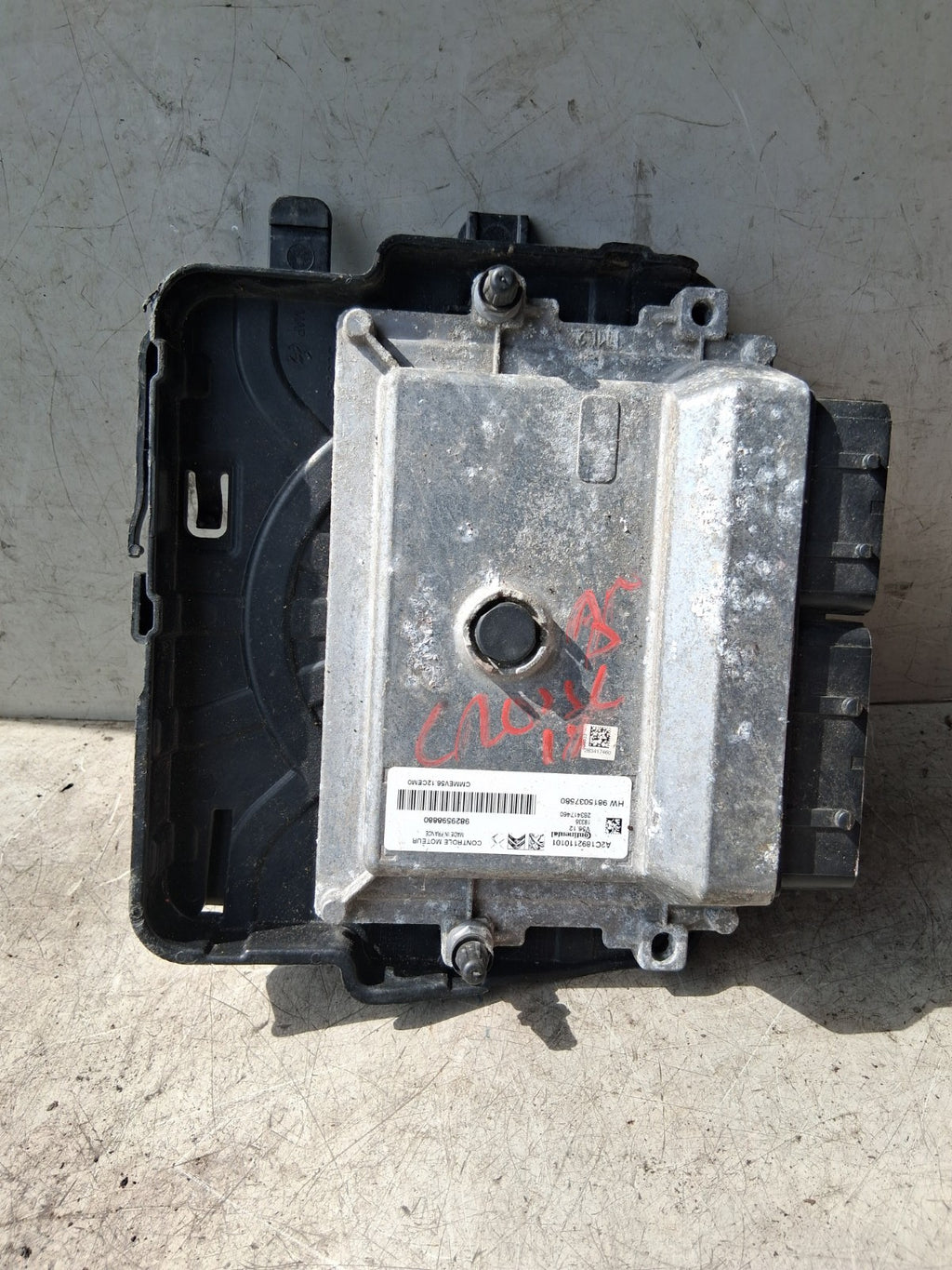 VAUXHALL CROSSLAND X 2018 ECU ENGINE CONTROL UNIT MODULE 9829598880