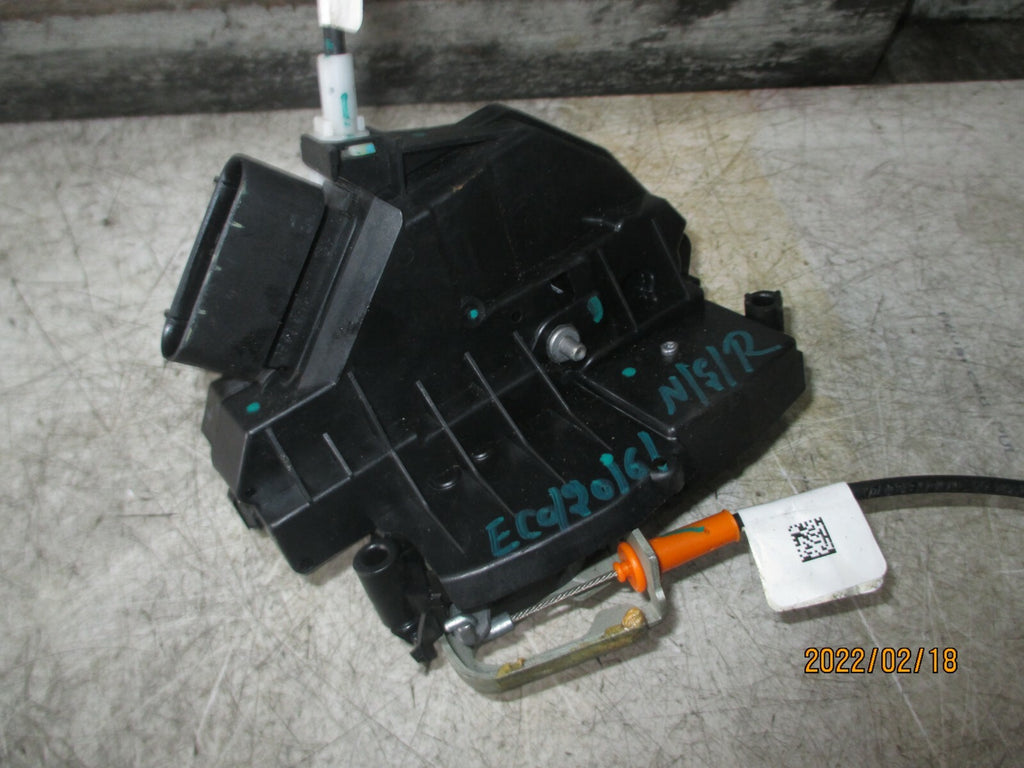 FORD ECOSPORT 2016 NSR PASSENGER SIDE REAR DOOR LOCK MECHANISM EN15A264A27AB