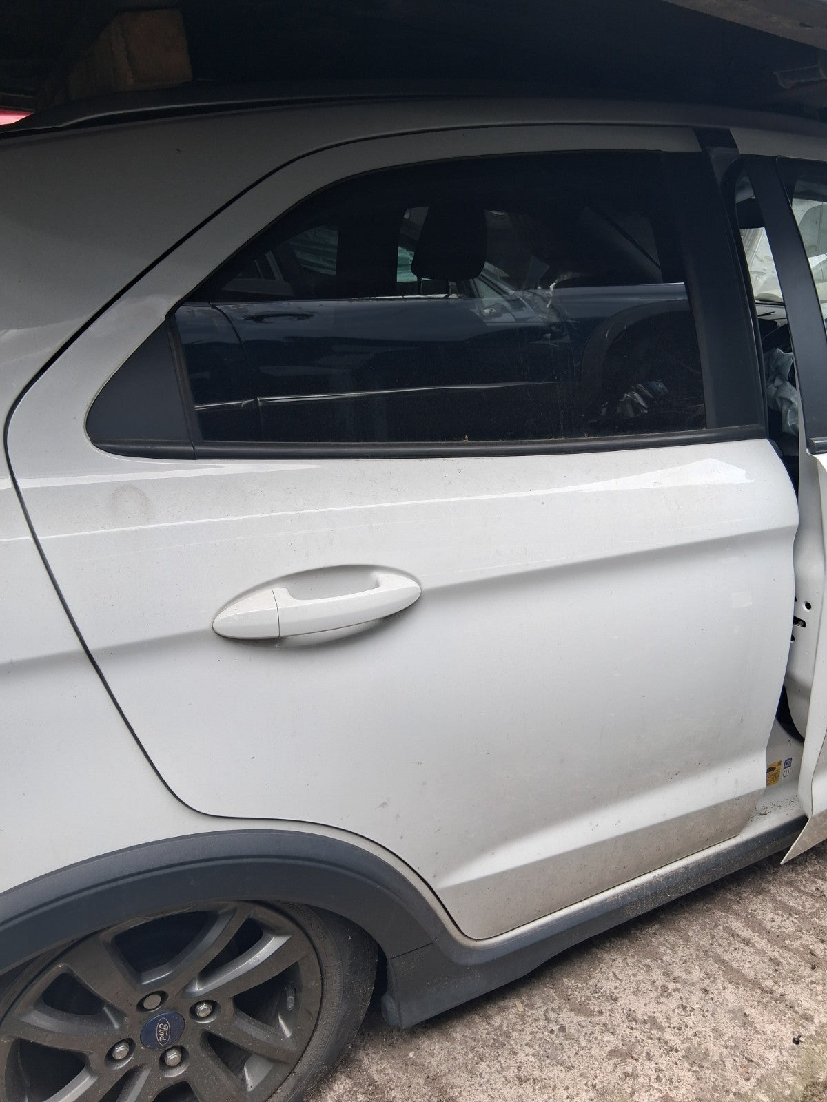 2018 FORD KA + PLUS MK3 HATCHBACK OSR DRIVER SIDE REAR BARE DOOR WHITE