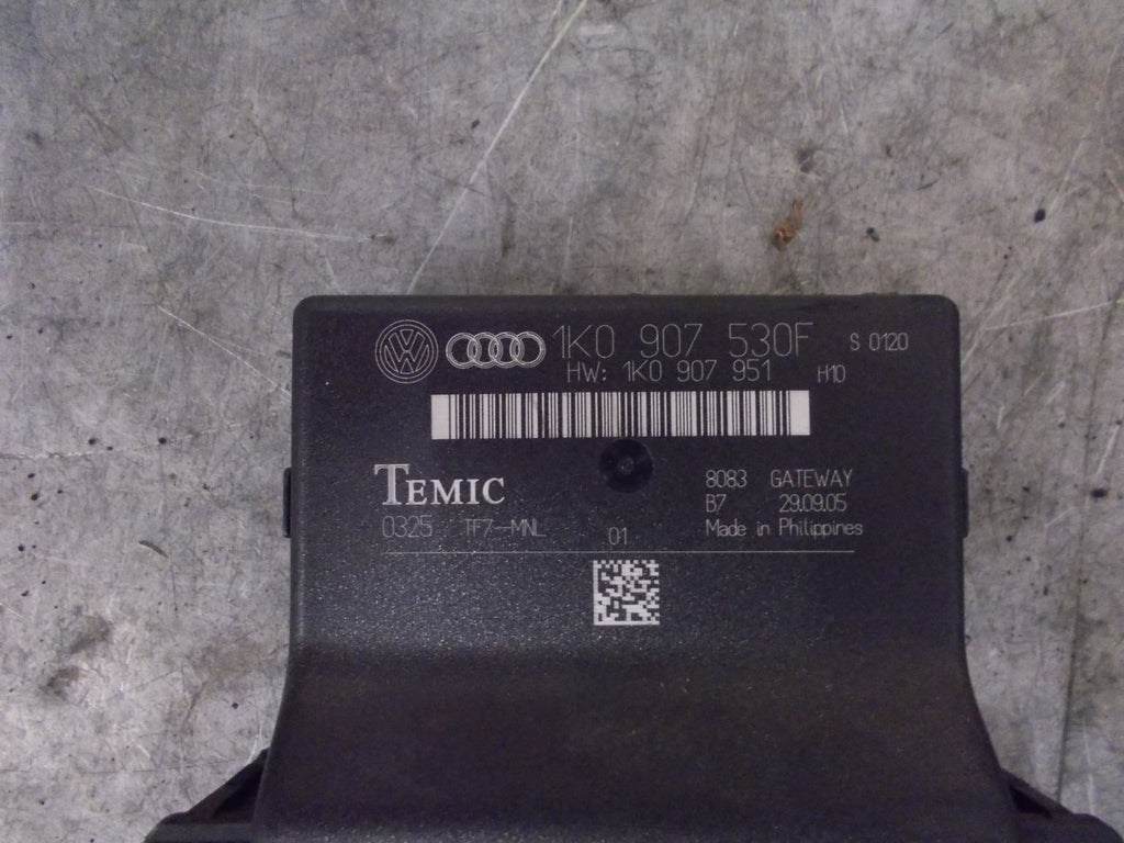 AUDI A3 2008 GATEWAY CONTROL MODULE 1K0907530F