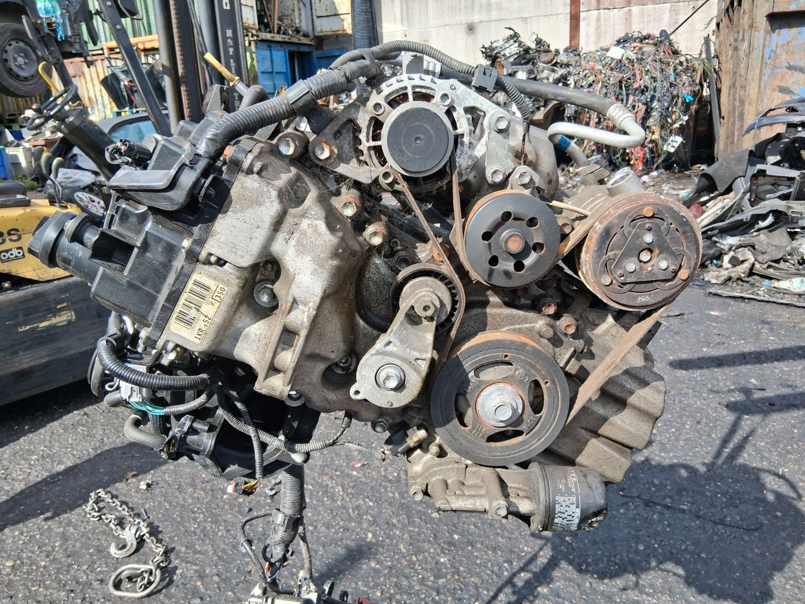 2019 TOYOTA AYGO MK2 1.0 PETROL COMPLETE ENGINE 1KR-FE 1KR FE 1KRFE
