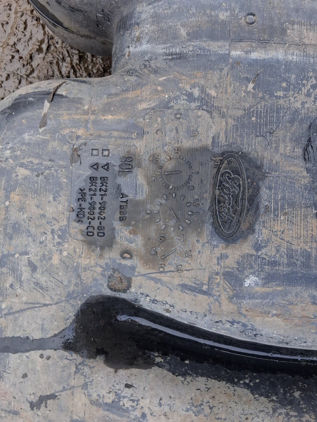 2021 FORD TRANSIT 350 MK8 RWD 2.0 DIESEL FUEL TANK BK219K007BJ