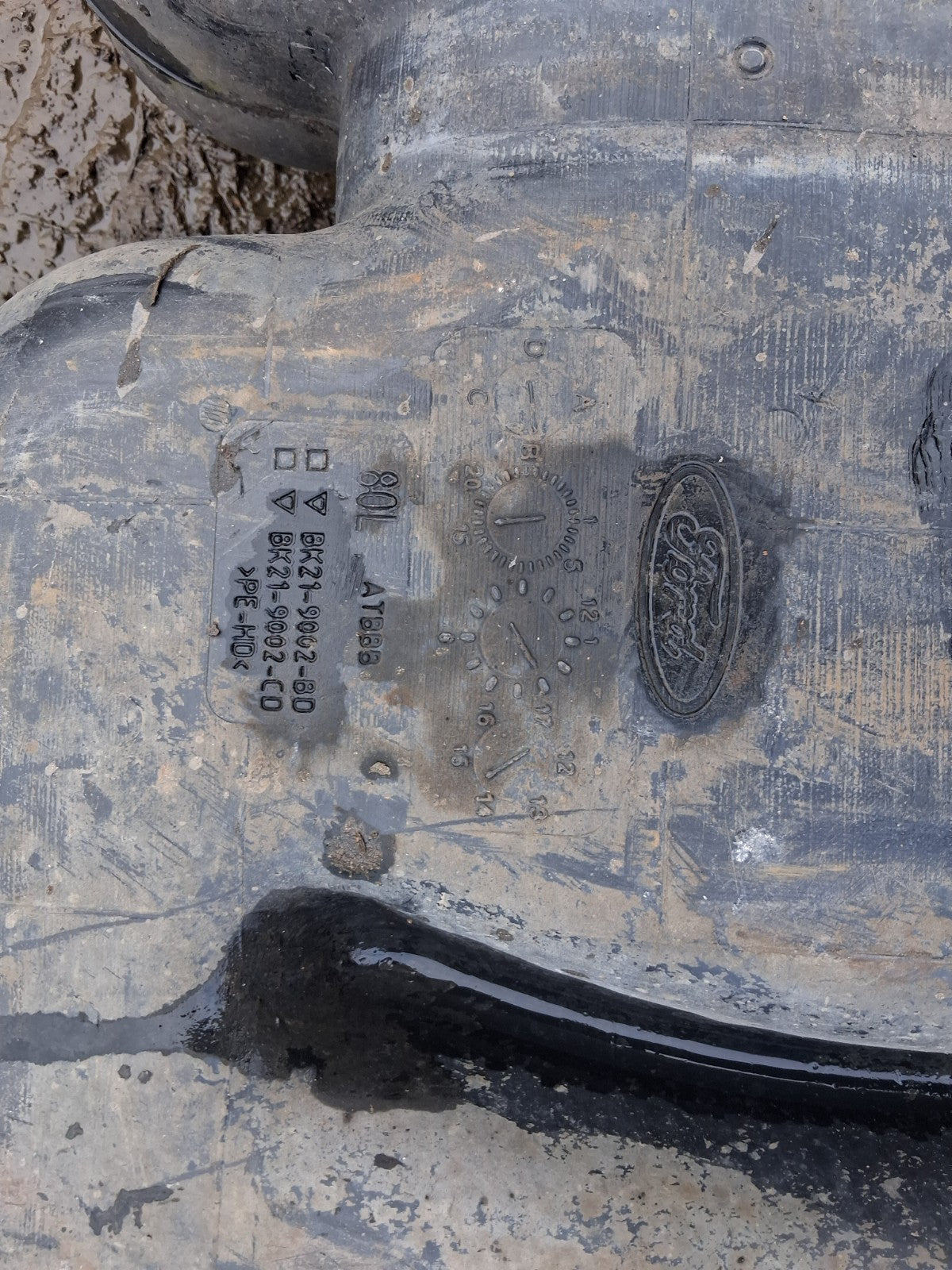 2021 FORD TRANSIT 350 MK8 RWD 2.0 DIESEL FUEL TANK BK219K007BJ