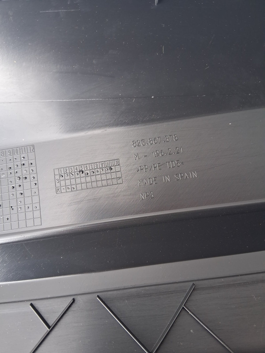 2025 AUDI A1 S LINE MK2 GB OSF DRIVER SIDE FRONT RIGHT DOOR CARD PANEL 82G867378