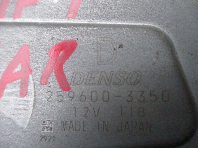 2019 SUZUKI SWIFT MK4 REAR WIPER MOTOR 2596003350