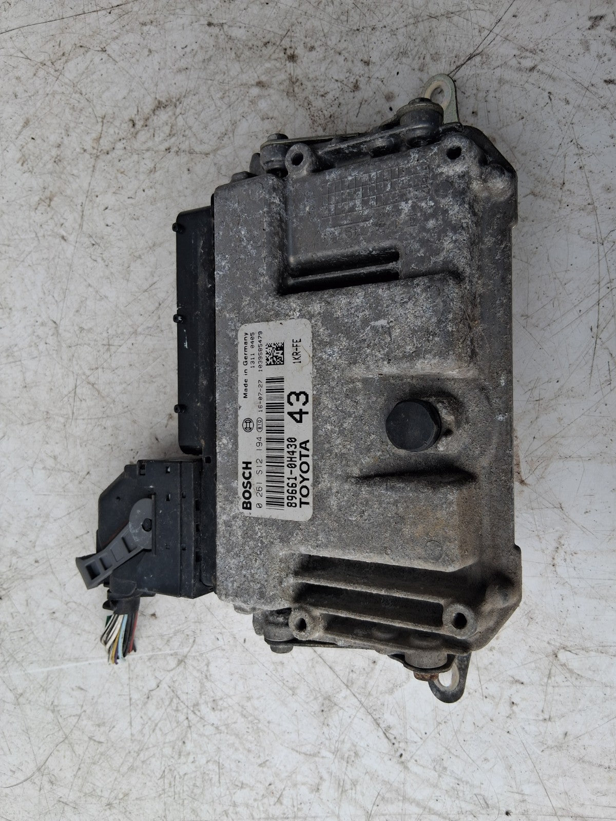 TOYOYA AYGO 2020 1.0 PETROL ECU ENGINE CONTROL UNIT 896610H430