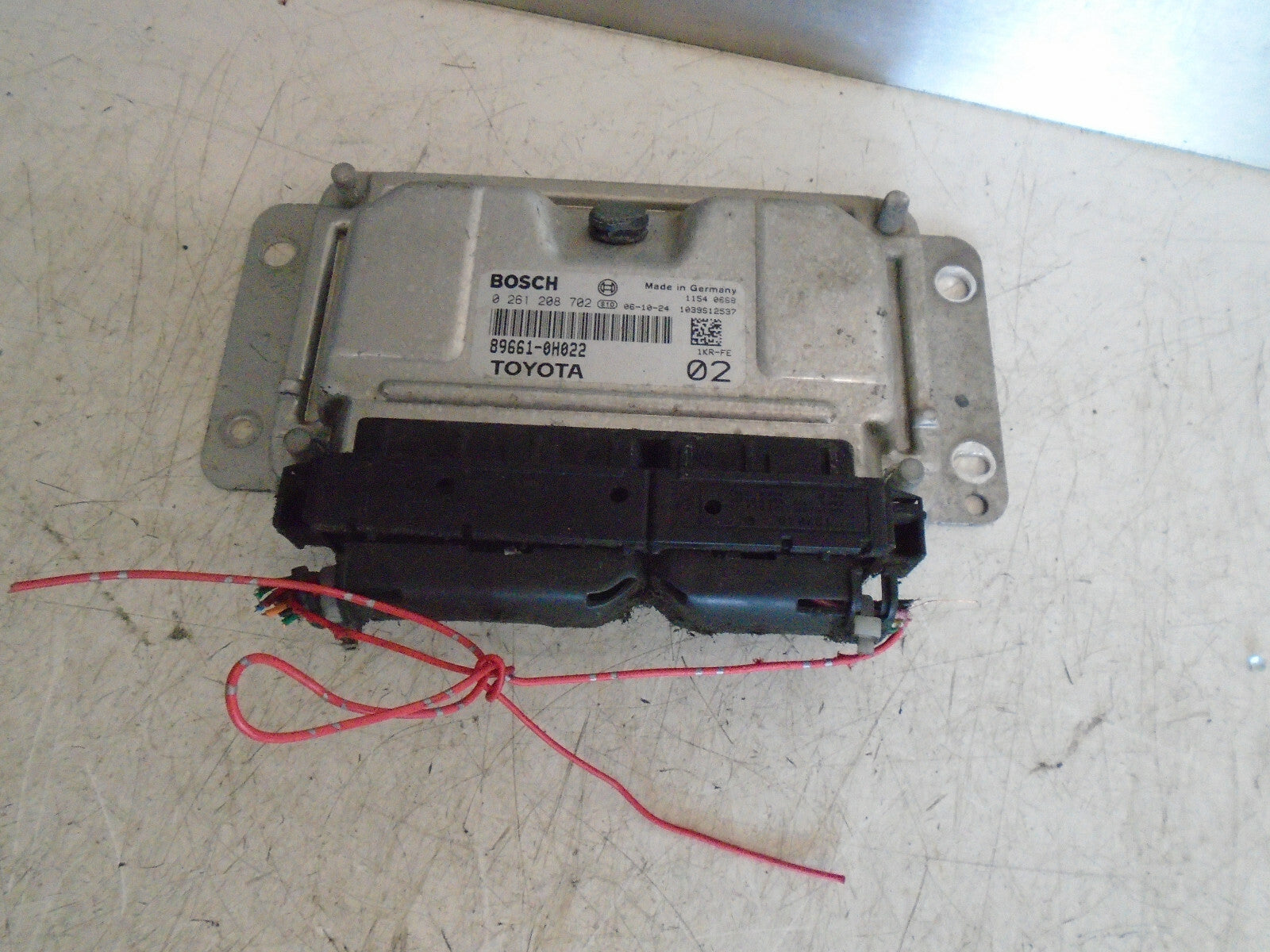 PEUGEOT 107 2007 1.0 PETROL ECU ENGINE CONTROL MODULE UNIT 896610H022