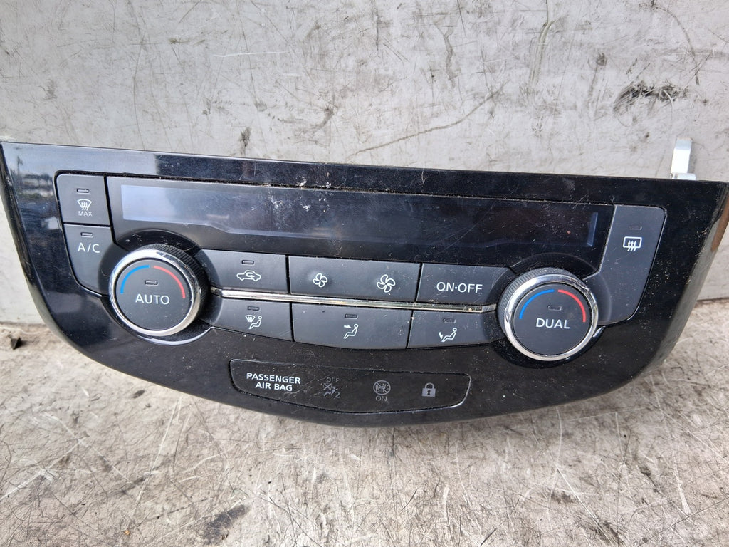 2020 NISSAN QASHQAI J11 MK2 AC HEATER CLIMATE CONTROL SWITCH PANEL 27500HV00A