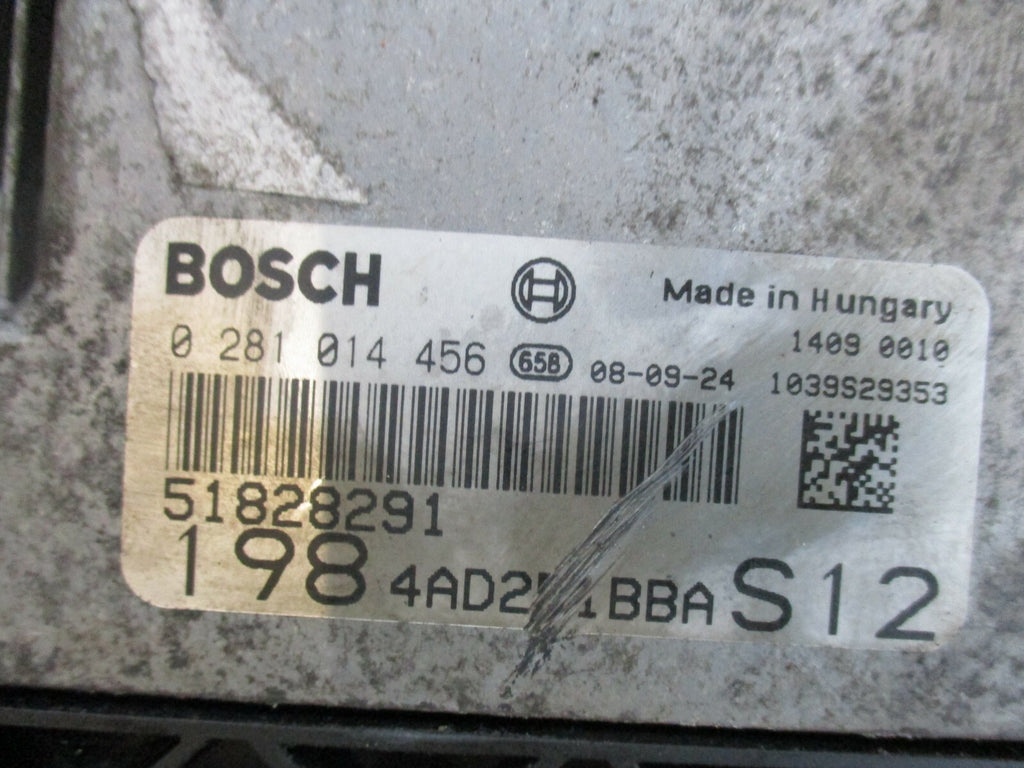 FIAT BRAVO MK2 1.6 ENGINE CONTROL UNIT ECU MODULE 51828291