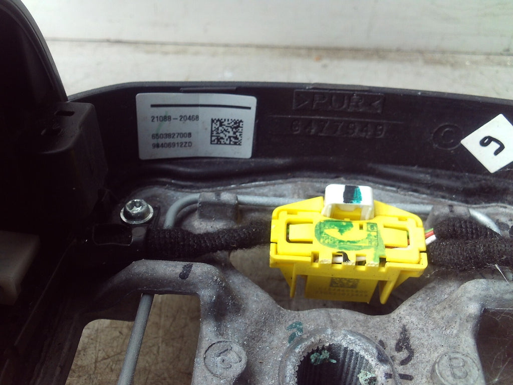 2021 CITROEN C4 MK3 STEERING WHEEL MULTIFUNCTIONS WITH PADDLE SHIFTS 98406900ZD