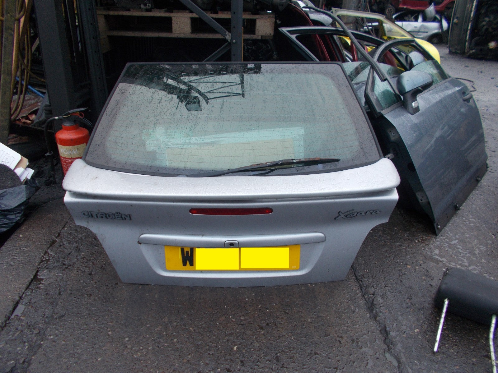 CITROEN XSARA N1 HATCHBACK 1997-2000 BOOTLID TAILGATE COMPLETE SILVER