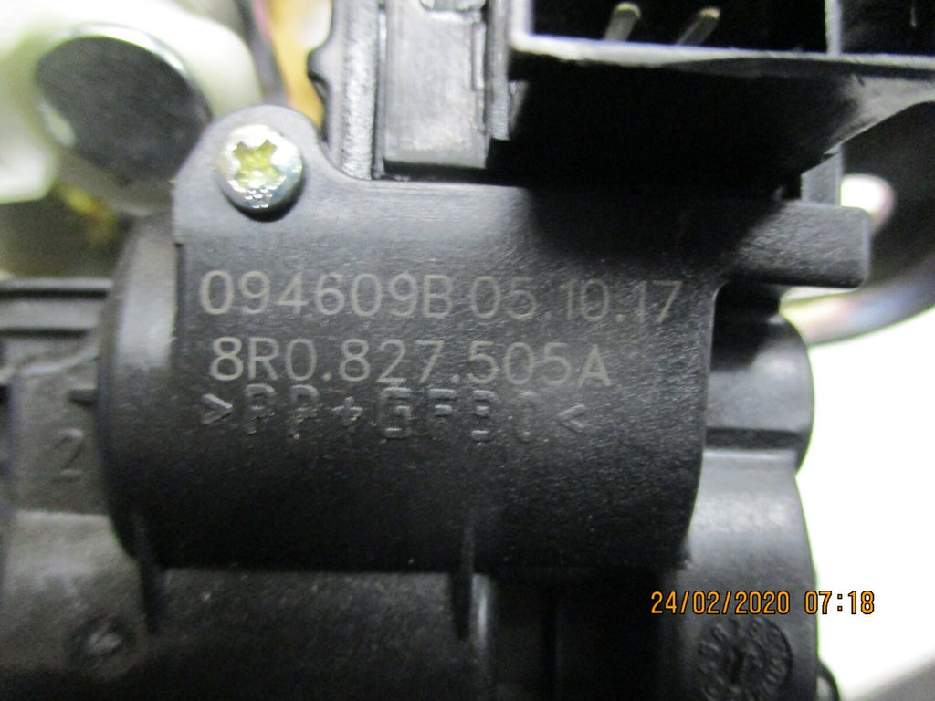 AUDI A1 MK1 8X 2017 REAR BOOT LID TAILGATE LOCK MECH MECHANISM 8R0827505A