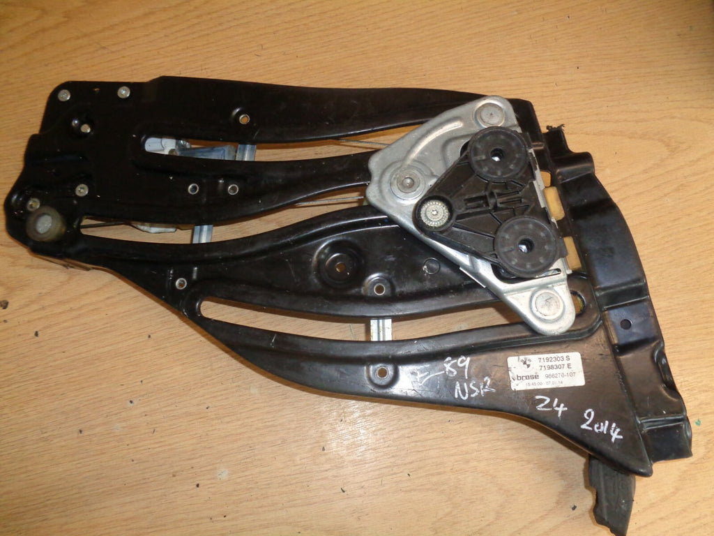 BMW E89 2009-16 NSR PASSENGER SIDE REAR WINDOW REGULATOR AND MOTOR 7192303