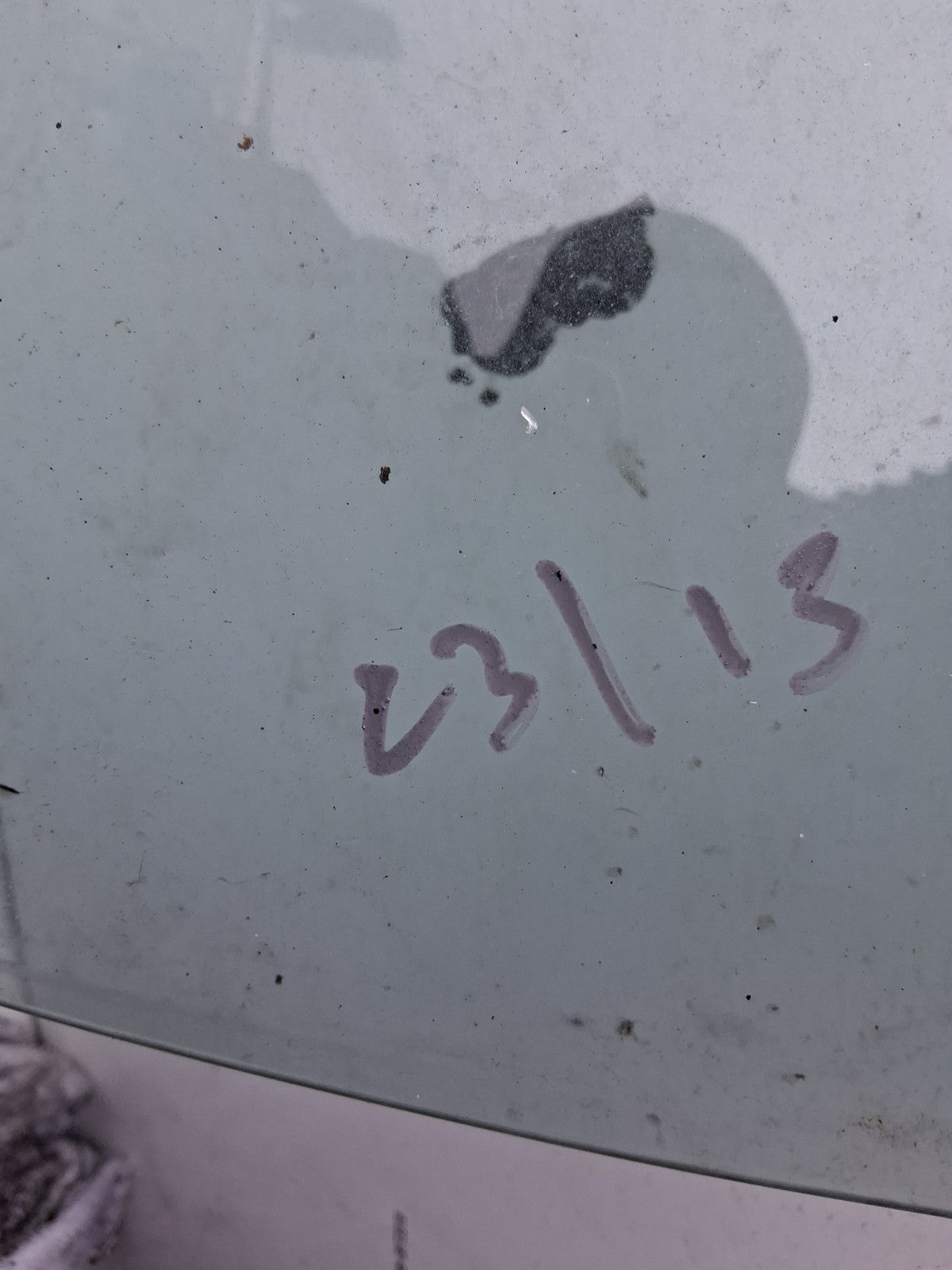 2013 CITROEN C3 DOOR NS PASSENGER SIDE FRONT LEFT WINDOW GLASS 43R007951
