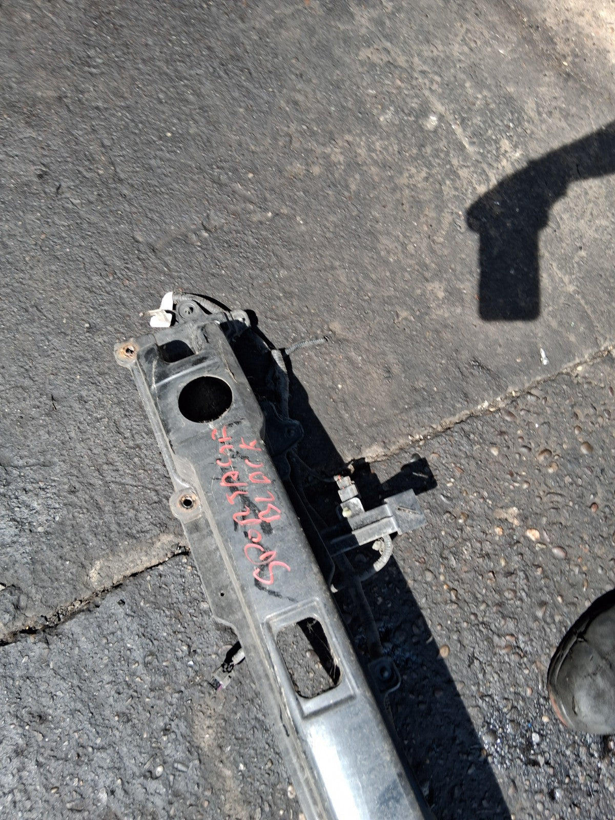 KIA SPORTAGE MK3 2012 REAR CRASH REINFORCEMENT BUMPER BAR