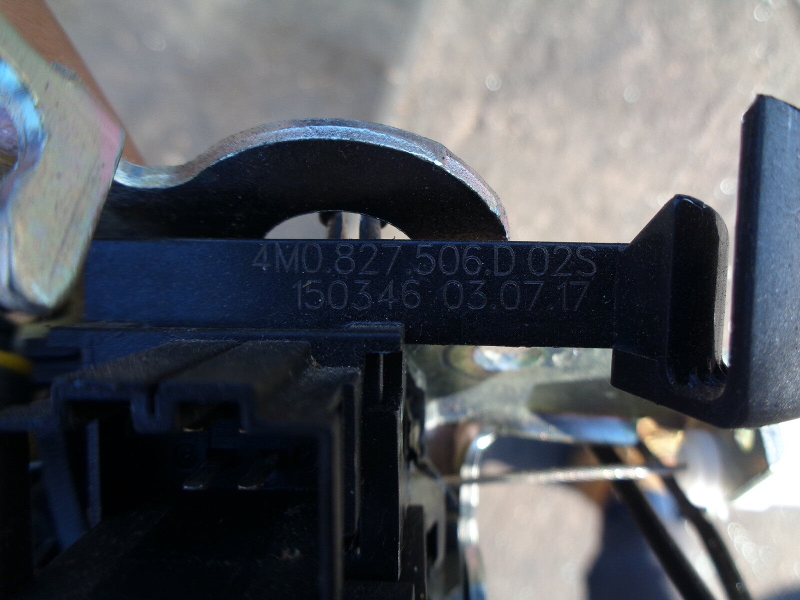 AUDI A5 F5 SPORTBACK MK2 2017 BOOT LOCK MECH ASSEMBLY 4M0827506D