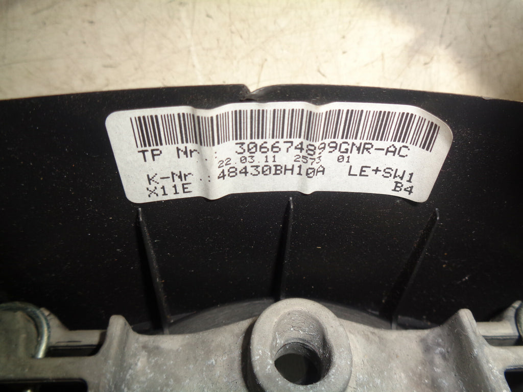 NISSAN NOTE MK1 E11 2011 MULTIFUNCTIONAL STEERING WHEEL 48430BH10A