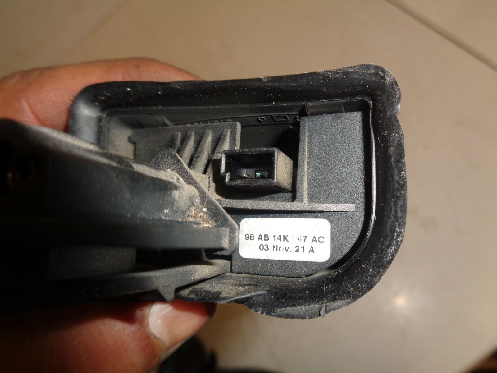 FORD TRANSIT CONNECT 2007 SINGLE RADIO CONTROL SWITCH 98AB14K147AC