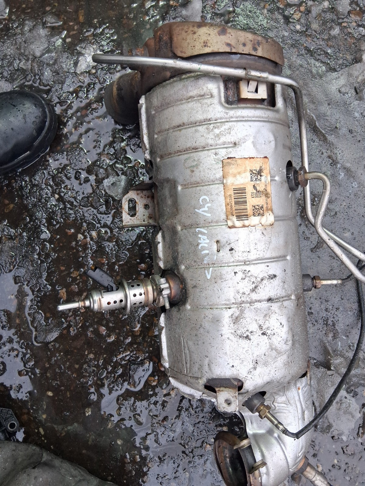 2019 CITROEN C4 CACTUS 1.5 DIESEL CAT DPF CATALYTIC CONVERTER 9820045380