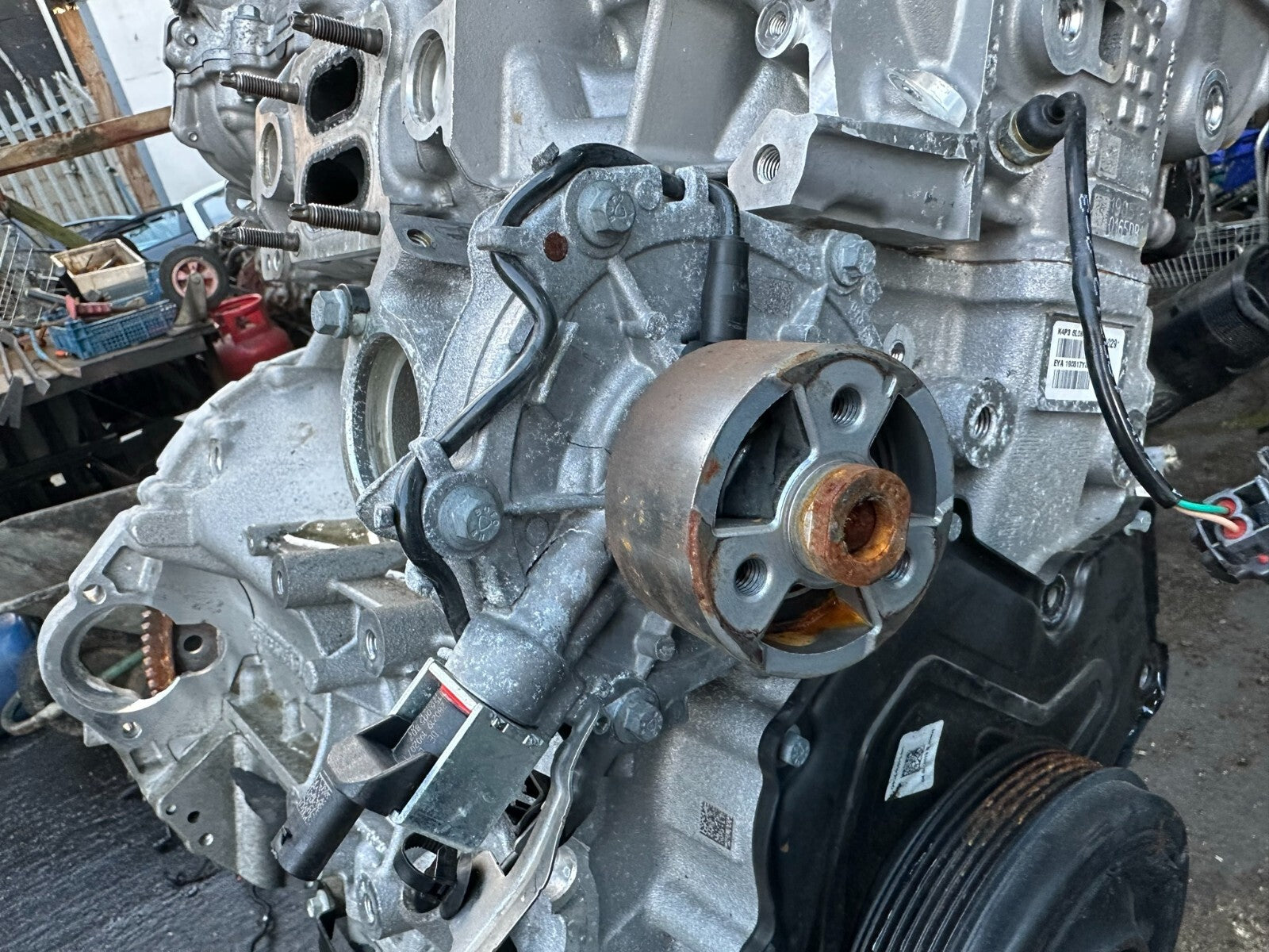 2019 JAGUAR XE 2.0 PETROL ENGINE BARE ENGINE BLOCK PT204 SPARES OR REPAIRS