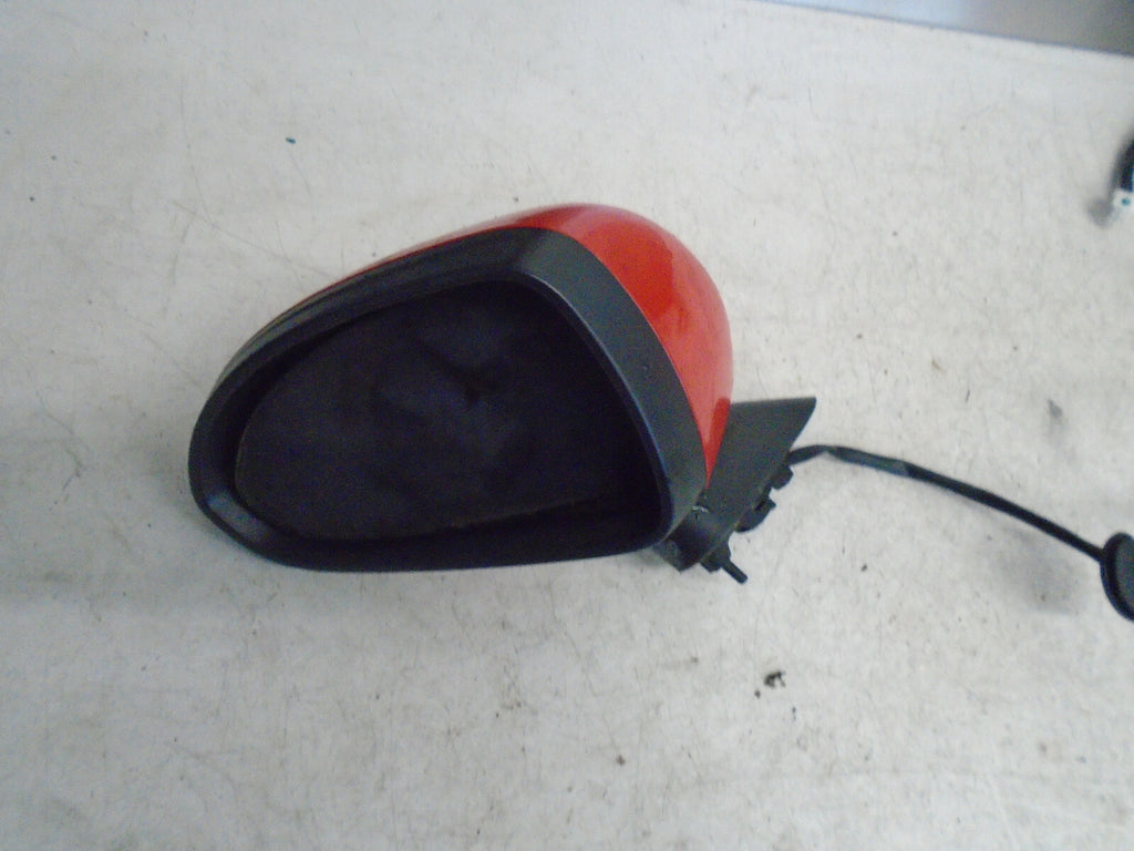 VAUHXALL CORSA D 2007 NSF FRONT PASSENGER SIDE WING MIRROR RED